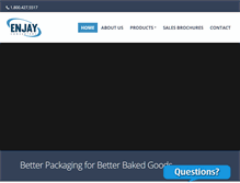 Tablet Screenshot of enjay.com